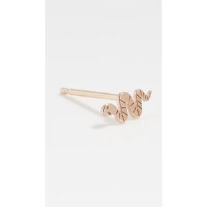 Zoe Chicco Itty Bitty Symbols Earring Gold - One Size